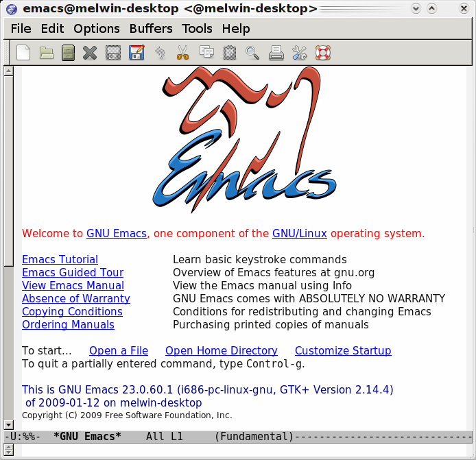 Emacs Window